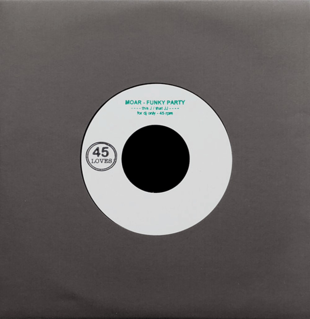 Moar - Funky Party - J/JJ Vinyl