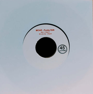 Moar - I / II Vinyl Vinly Record