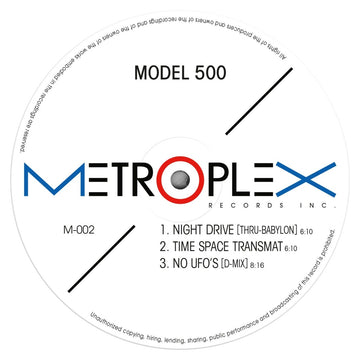 Model 500 - Night Drive (Thru - Babylon) Vinyl Vinly Record