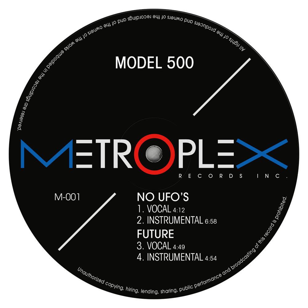 Model 500 - No UFO's Vinyl