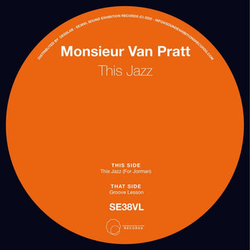 Monsieur Van Pratt - This Jazz Vinyl Vinly Record