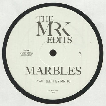 Mr K - Marbles Vinyl Vinly Record