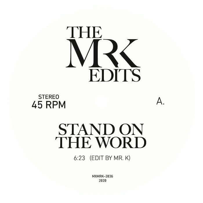 Mr K - Stand On The Word [倉庫検索]