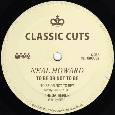 Neal Howard - To Be Or Not To Be EP Vinyl - Vinyl Record