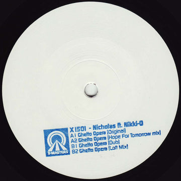 Nicholas ft. Nikki - O - Ghetto Opera Vinyl Vinly Record