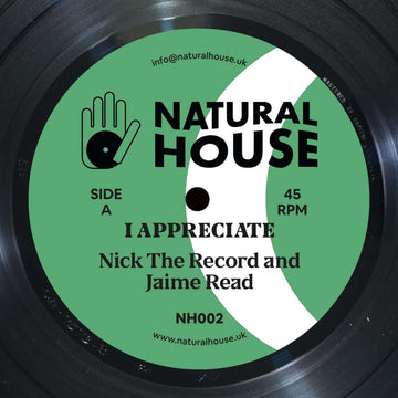 Nick The Record & Jaime Read - 'I Appreciate' Vinyl Vinyl Vinly Record