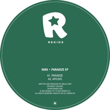 NIKK - Paradize Vinyl Vinly Record