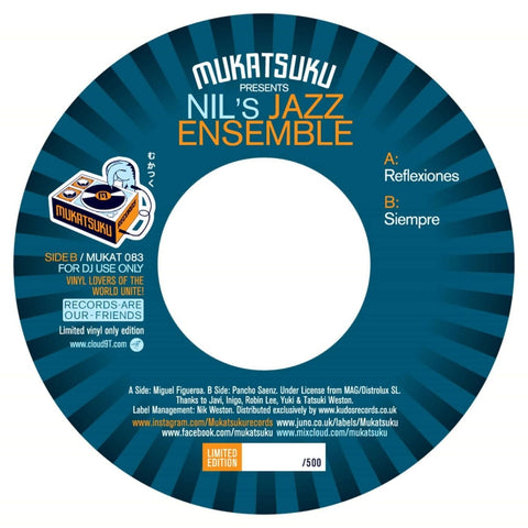 Nil's Jazz Ensemble - 'Reflexiones / Siempre' Vinyl Vinyl - Vinyl Record