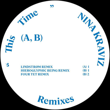 Nina Kraviz - 'This Time - Remixes 1' Vinyl Vinyl Vinly Record