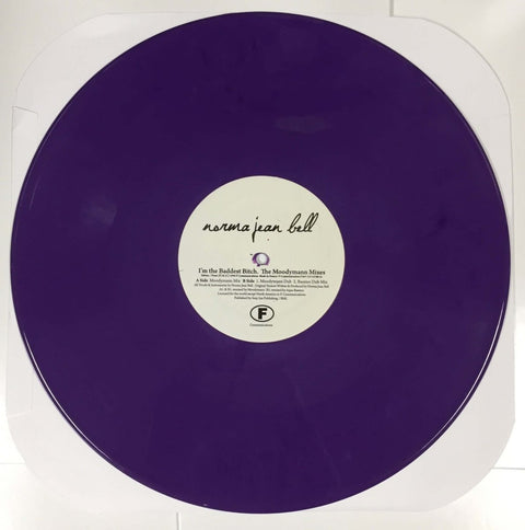 Norma Jean Bell - I'm The Baddest Bitch (Moodymann Mixes) [Purple / White Vinyl] Vinyl - Vinyl Record