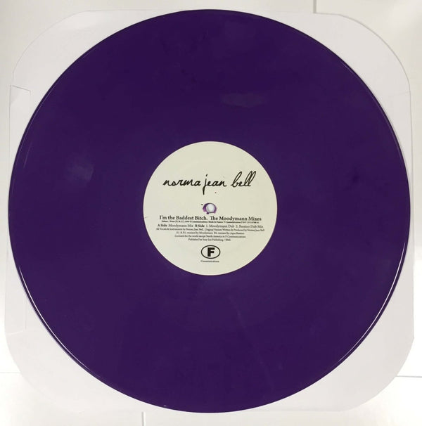 Norma Jean Bell - I'm The Baddest Bitch (Moodymann Mixes) [Purple / White Vinyl] Vinyl