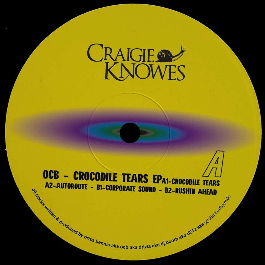 OCB - 「Crocodile Tears」ビニール盤