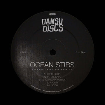 Ocean Stirs - Through Twist and Seam EP Vinyl Vinly Record