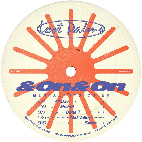 &on&on - 'Mentalphysics' Orange Vinyl Vinyl