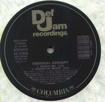 Original Concept - Charlie Sez / Runnin Yo' Mouth Vinyl Vinly Record