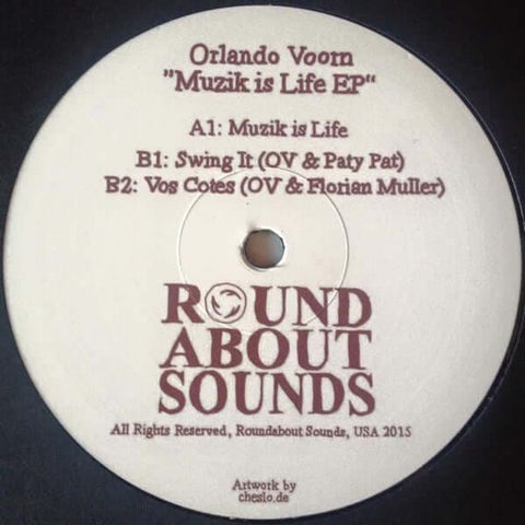 Orlando Voorn - Muzik is Life EP Vinyl - Vinyl Record