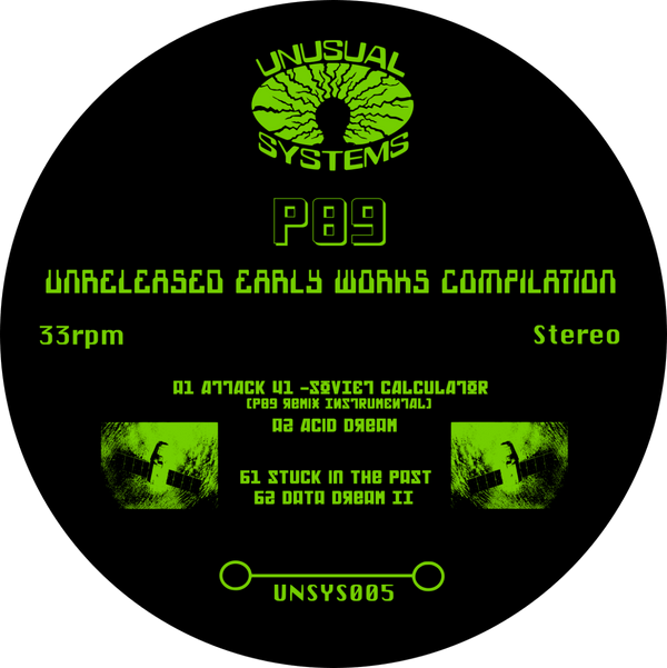 P89 - Unreleased Early Works Compilation [2xLP] Vinyl