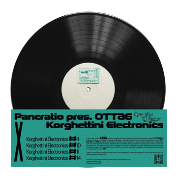 Pancratio - OTTA6 X Korghettini Electronic Vinyl Vinly Record