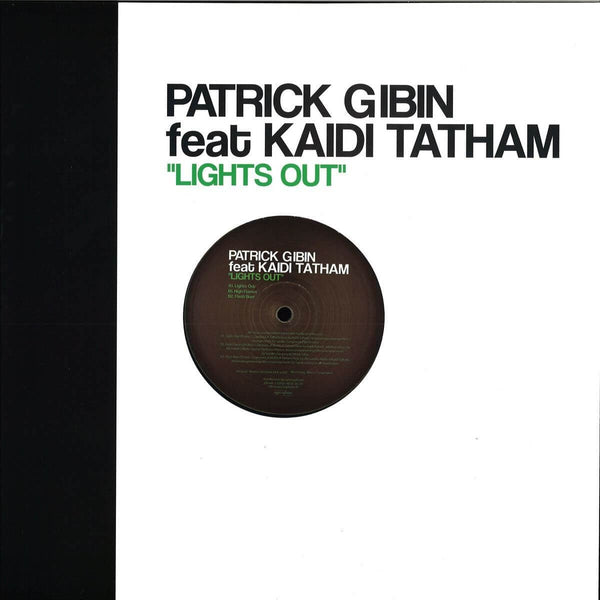 Patrick Gibin Feat. Kaidi Tatham ‎ - Lights Out [Warehouse Find] Vinyl