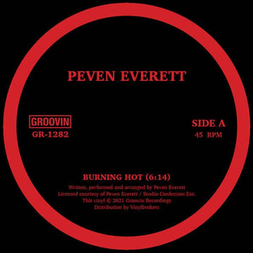Peven Everett - Burning Hot Vinyl Vinly Record