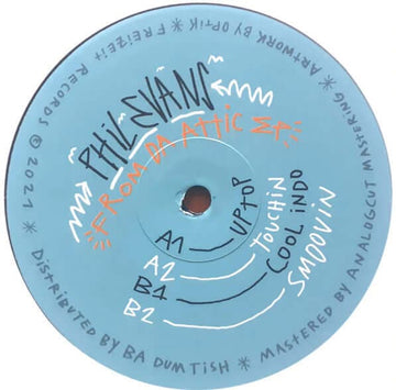 Phil Evans - From Da Attic Vinyl Vinly Record