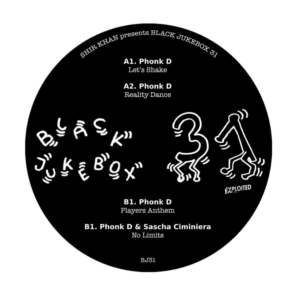 Phonk D - Shir Khan Presents Black Jukebox 31 Vinyl