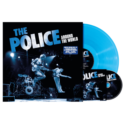 The Police - Around The World (Blue) - Artists The Police Genre Rock, Pop, Reissue Release Date 24 Feb 2023 Cat No. 4800644 Format 12" Blue Vinyl + DVD - Mercury Studios - Mercury Studios - Mercury Studios - Mercury Studios - Vinyl Record