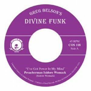 Preacherman Isidore Womack / Allen Gauff Jr - I've Got Power In My Mind / I Don't Want To Be Alone 7" Vinyl