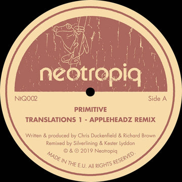 Primitive / Appleheadz - Translations 1 (Appleheadz Remix) [Warehouse Find] Vinyl Vinly Record