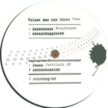 Prostitune - Volume Four - Justfixit Vinyl Vinly Record