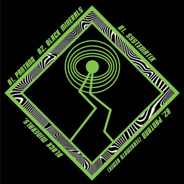Qasio - Black Mineral Vinyl Vinly Record