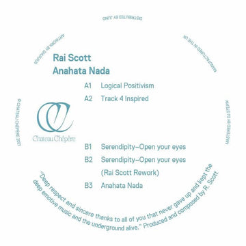Rai Scott - Anahata Nada Vinyl Vinly Record