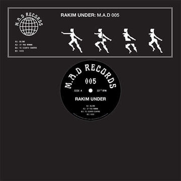 Rakim Under - M.A.D RECORDS 005 Vinyl Vinly Record