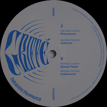 Rambal Cochet - 'Unknown Pharmacy' Vinyl Vinyl Vinly Record