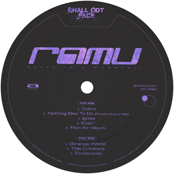 Ramu - 'Bored in a Wormhole' Purple Vinyl Vinyl