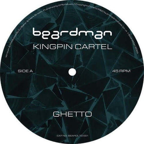 Kingpin Cartel - Ghetto - Artists Kingpin Cartel Genre House, Techno, Reissue Release Date 13 Jan 2023 Cat No. BEARDLTD001 Format 12" Vinyl - Beardman - Beardman - Beardman - Beardman - Vinyl Record