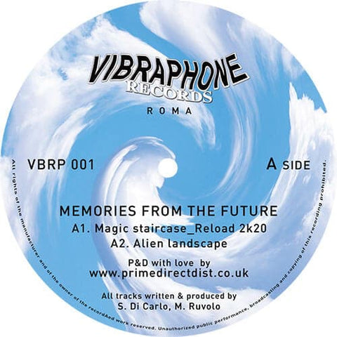 S. Di Carlo / M. Ruvolo - Memories from the future - S. Di Carlo / M. Ruvolo - Memories from the future (Vinyl) - First release in collaboration with Prime Direct Distribution from the 90s Rome based... - Vibraphone Records - Vibraphone Records - Vibrapho - Vinyl Record