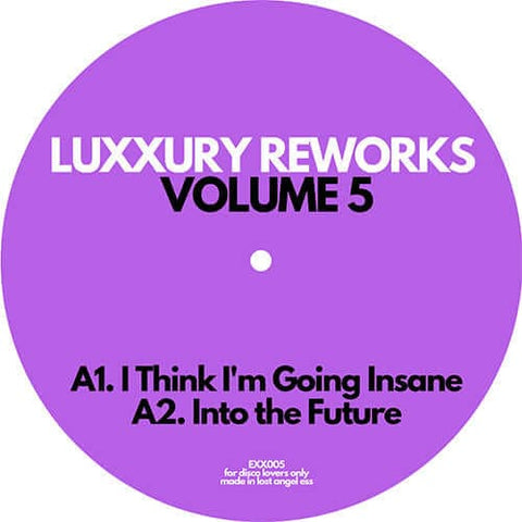Luxxury - 'Vol 5' Vinyl - Artists Luxxury Genre Disco / Rock, Edits Release Date 19 Aug 2022 Cat No. EXX005 Format 12" Vinyl - Exxpensive Sounding Music - Exxpensive Sounding Music - Exxpensive Sounding Music - Exxpensive Sounding Music - Vinyl Record