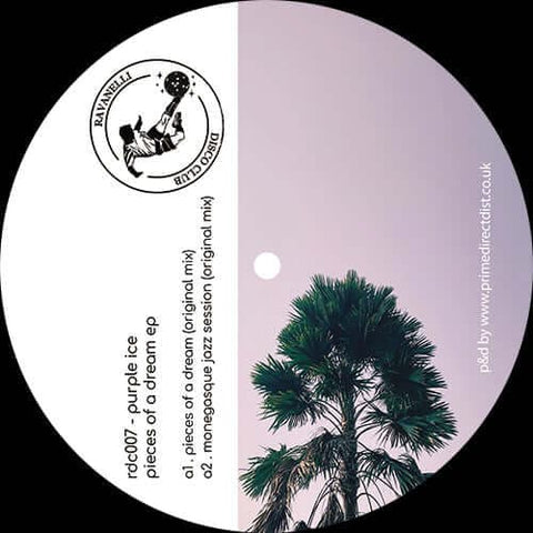 Purple Ice - Pieces of a Dream - Purple Ice - Pieces of a Dream EP - Ravanelli Disco Club welcome Rob Marini aka Purple Ice to the label for his debut EP. Expertly working those hazey, low slung, disco-tinged house grooves across four tracks, complete wit - Vinyl Record