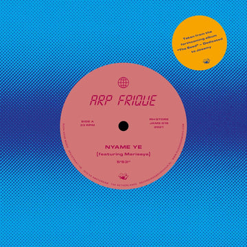 Arp Frique - Nyame Ye / Oi Quem Que Nos (Vinyl) - Arp Frique - Nyame Ye / Oi Quem Que Nos (Vinyl) - Limited 7 inch for Recordstore day 2021 (July 17th drop). Taken from Arp Frique's upcoming album 