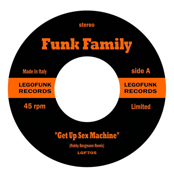 Robby Bergmann & Lego Edit - Funk Family [Clear Vinyl - Warehouse Find] Vinyl