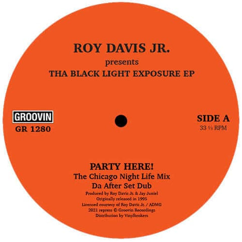 Roy Davis Jr. - Tha Black Light Exposure Vinyl - Vinyl Record