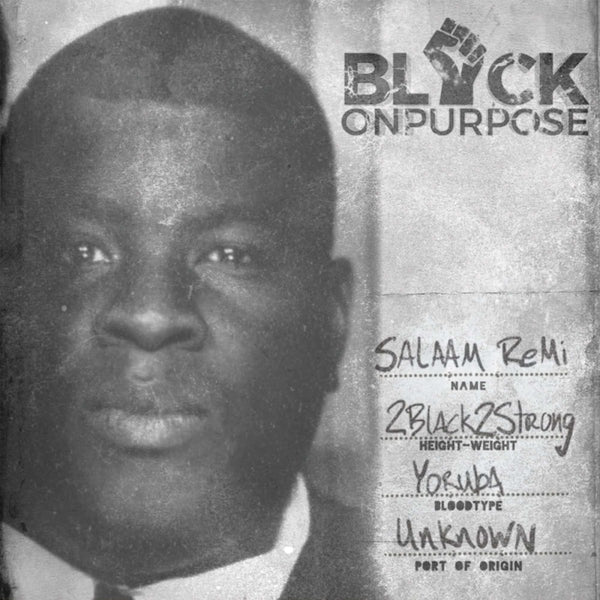 Salaam Remi - Black On Purpose [VG+ Sleeve] Vinyl