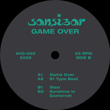 Sansibar - Game Over Vinyl Vinly Record