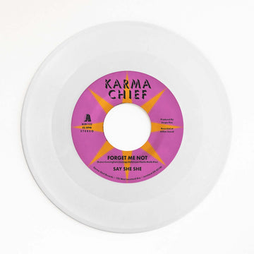 Say She Say - 'Forget Me Not' White Vinyl Vinyl Vinly Record