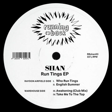 Shan - Run Tings Vinyl Vinly Record