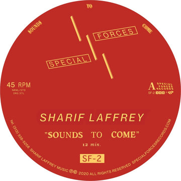 Sharif Laffrey - 'Sounds To Come' Vinyl Vinyl Vinly Record