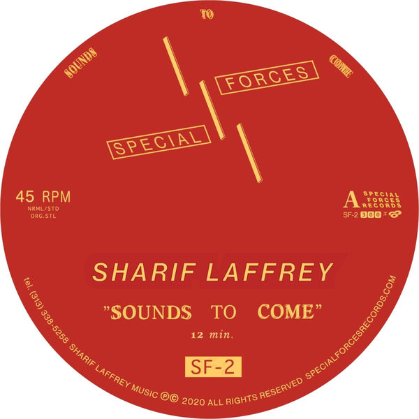 Sharif Laffrey - 'Sounds To Come' Vinyl Vinyl