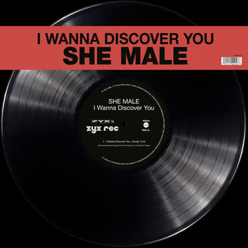 She Male - I Wanna Discover You Vinyl Vinly Record