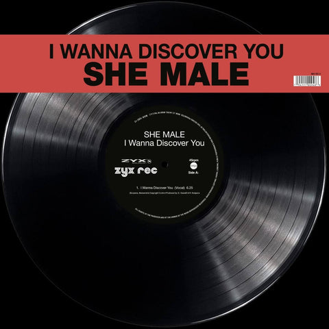 She Male - I Wanna Discover You Vinyl - Vinyl Record